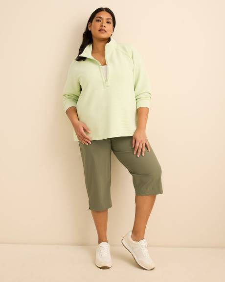 Half Zip Ottoman Pullover - Active Zone