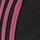 Essentials 3-Stripes Leggings, Black & Fuchsia - adidas