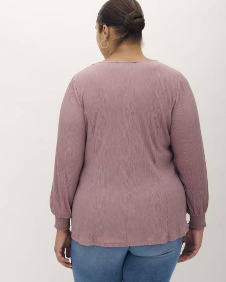 Haut avec manches longues bouffantes - Addition Elle