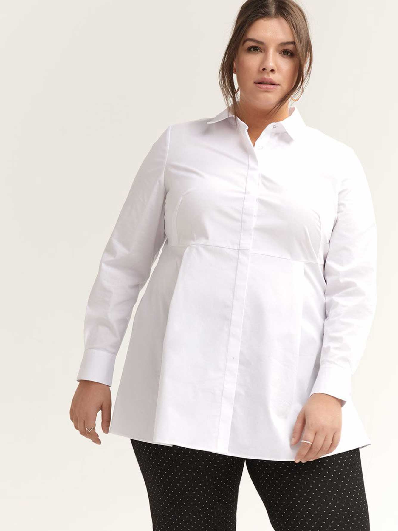 Long Sleeve Button-Up Blouse - In Every Story | Penningtons