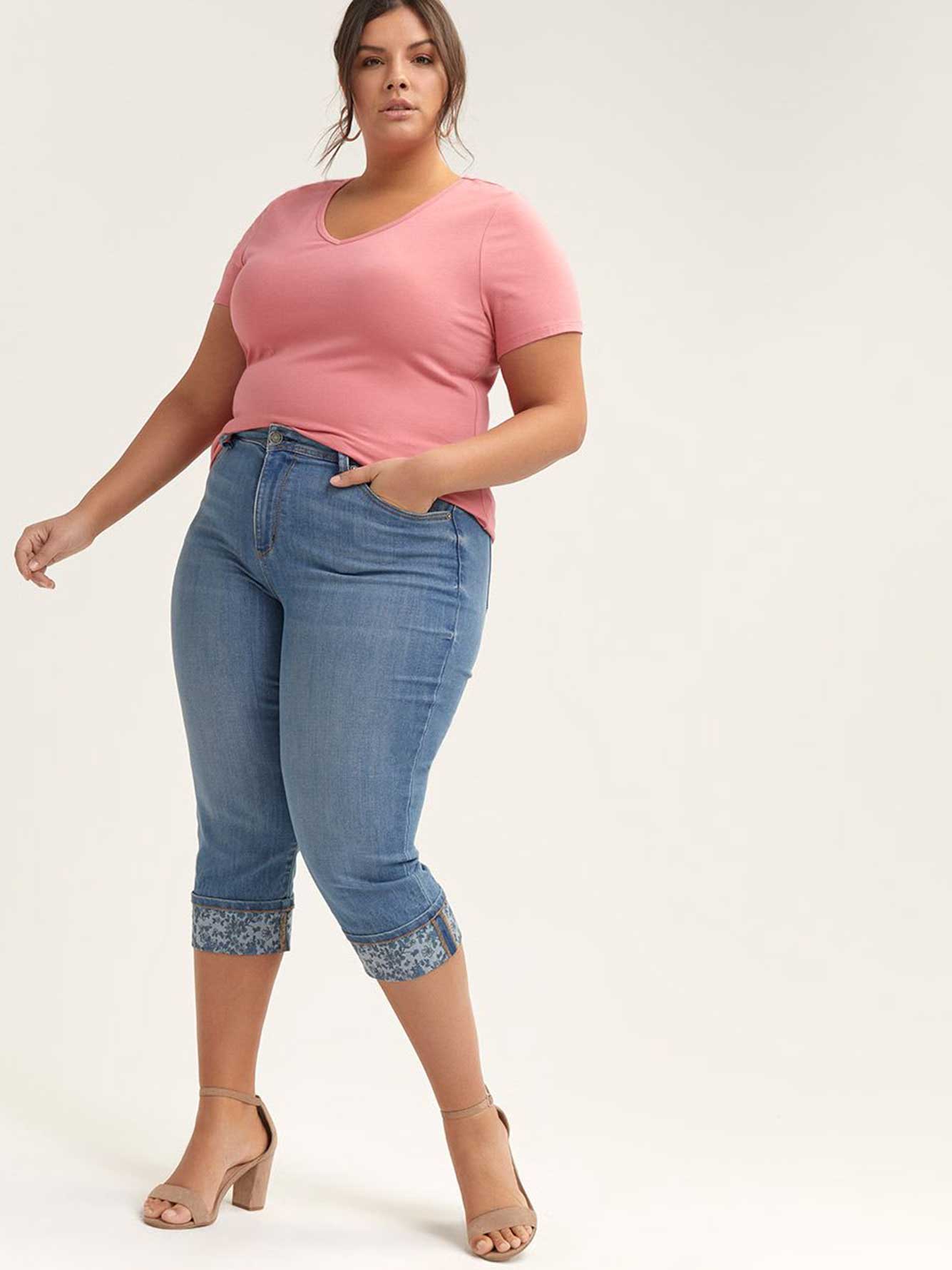 d jeans capris modern fit