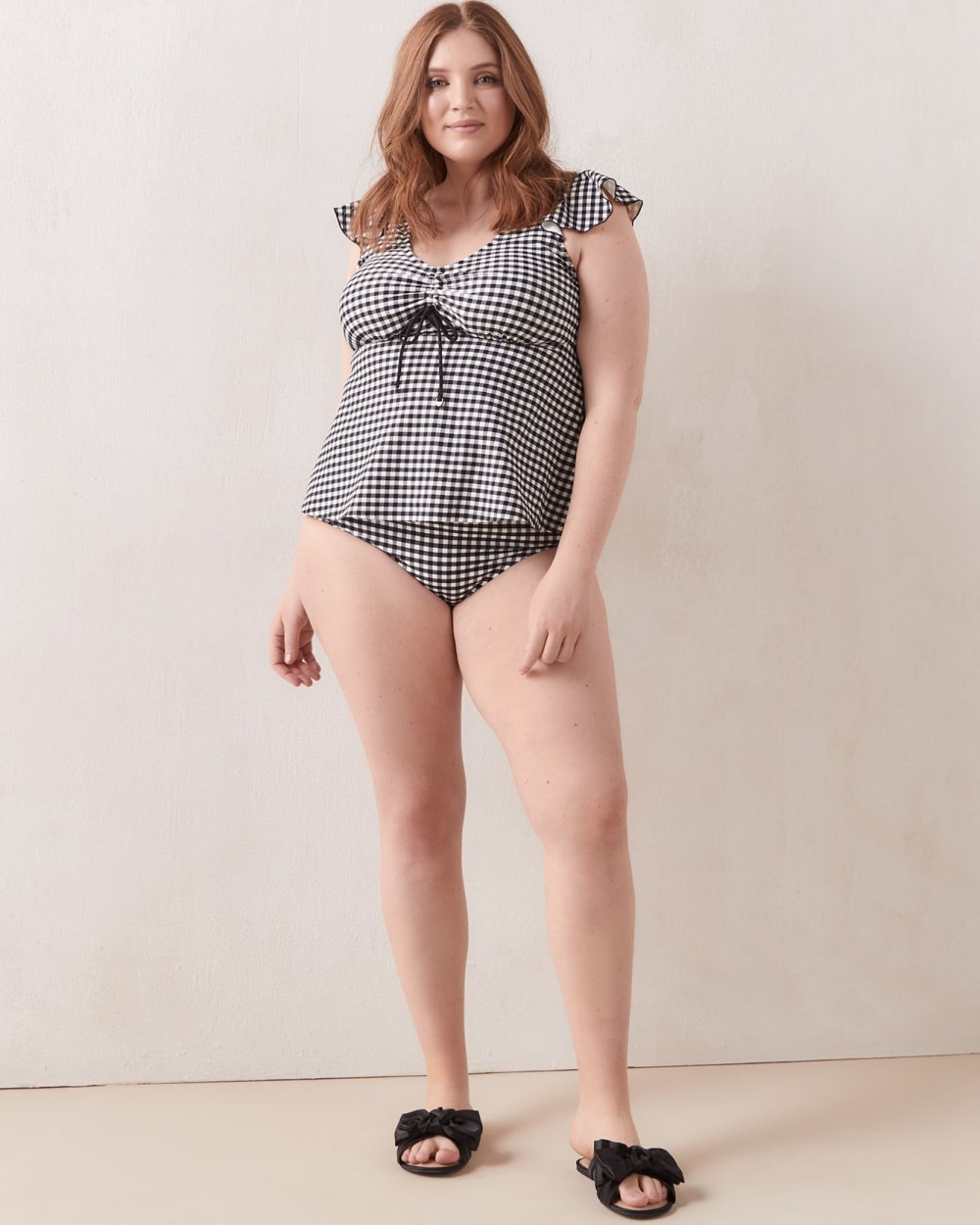 Flutter sleeve tankini clearance