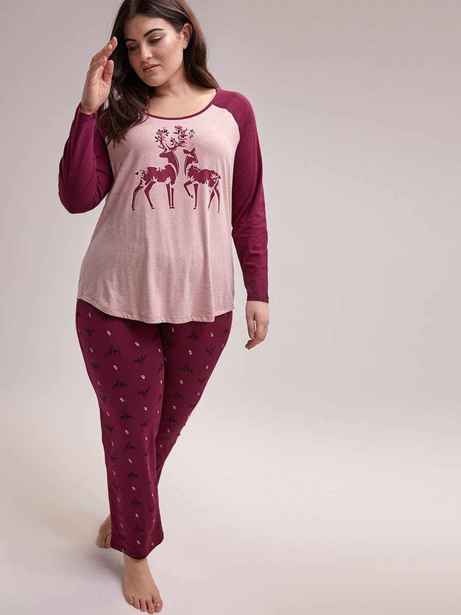 Plus Size PJ Sets Plus Size Sleepwear Penningtons