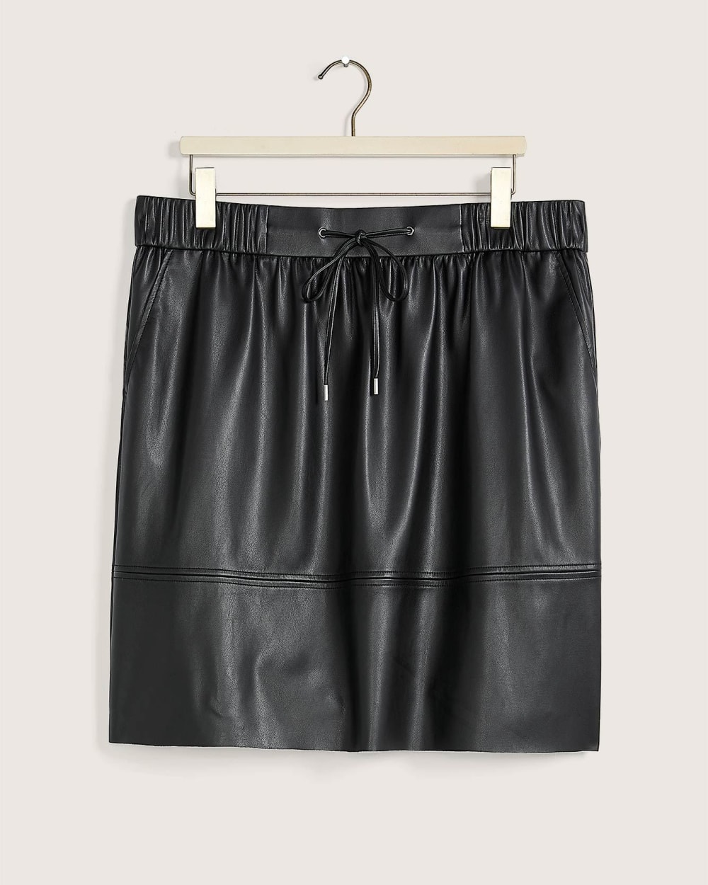 Pull-On PU Mini Skirt | Penningtons