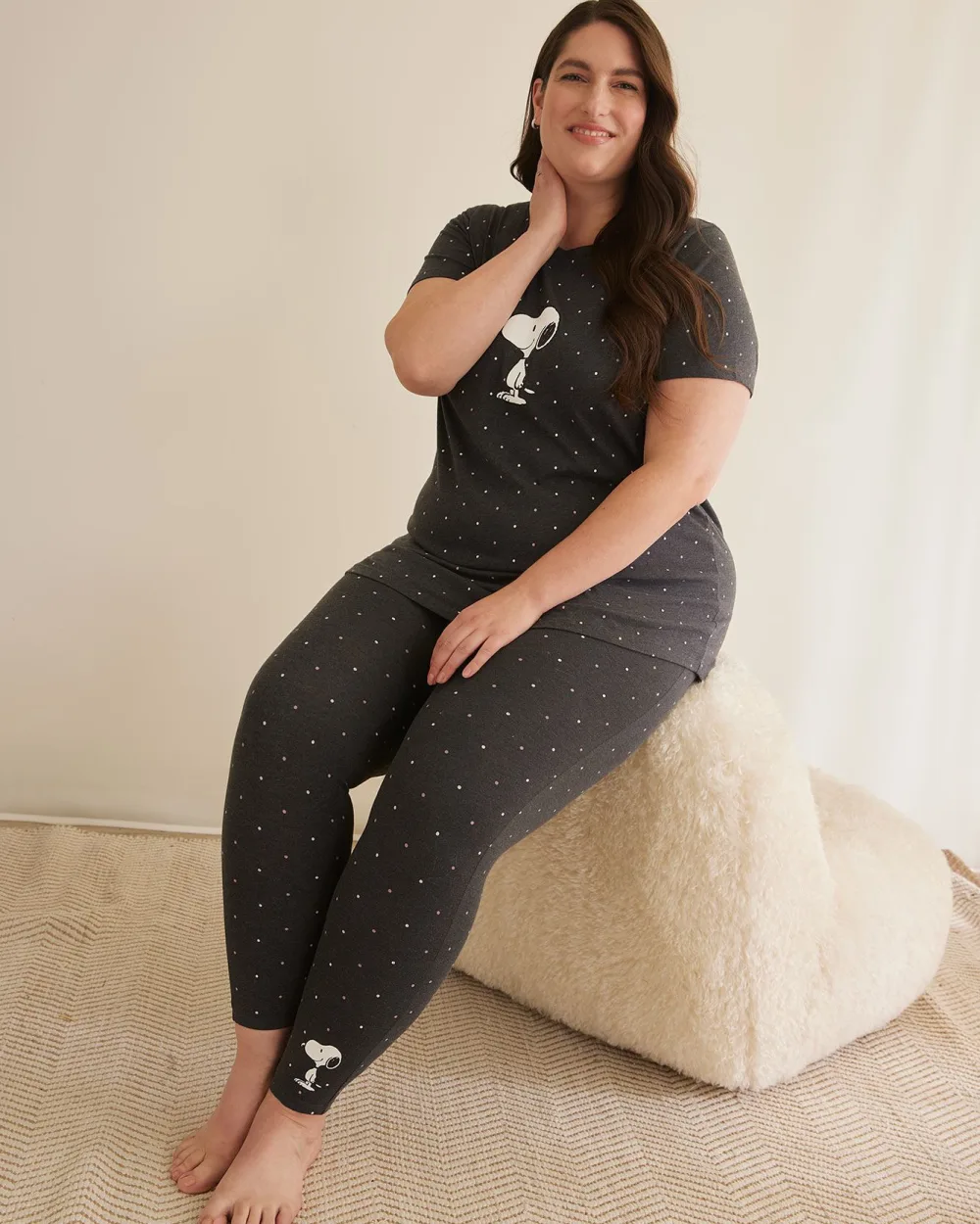 Haut de pyjama tunique avec imprime Snoopy ti Voglio Penningtons