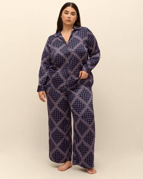 Plus size womens pj pants best sale