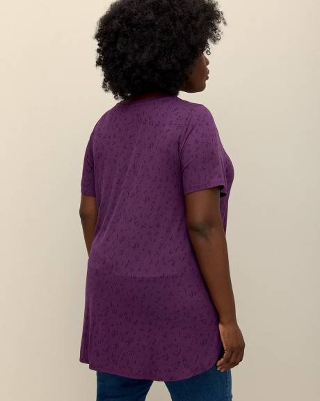 Responsible, Printed Modern-Fit Tunic - PENN. Essentials