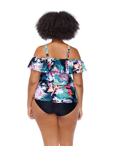 Haut tankini Tortuga imprimé - Raisins Curve