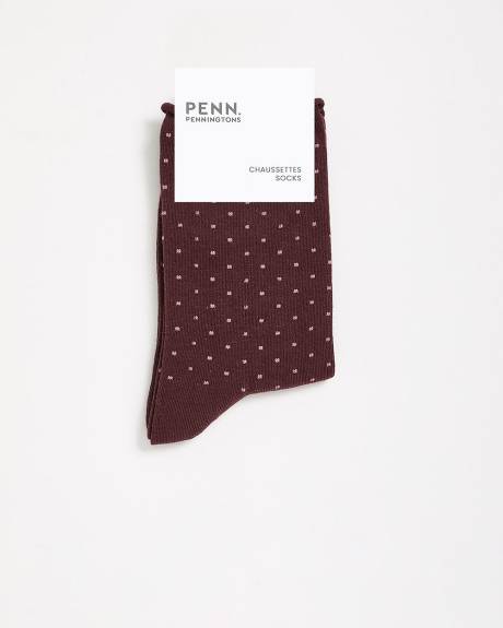 Chausettes à petits pois