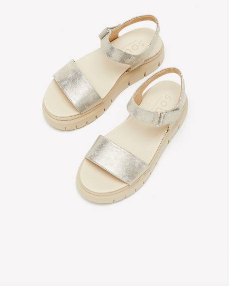Wide Width, Ankle Strap Poppi Sandal - Naturalizer