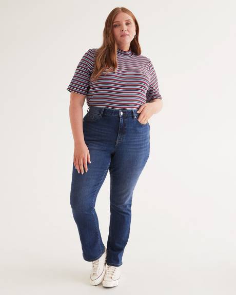 Responsible, Curvy-Fit Bootcut Jeans, Dark Wash - d/C JEANS