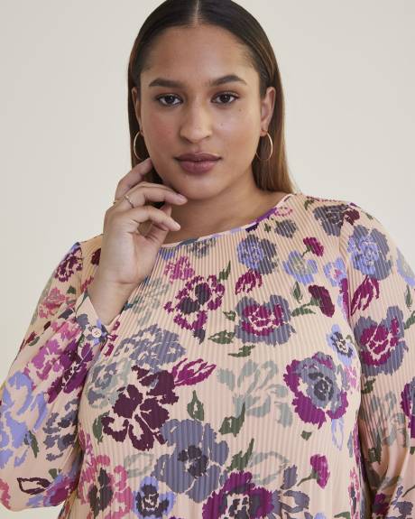 Responsible, Pleat & Release Crepe Dress - Addition Elle