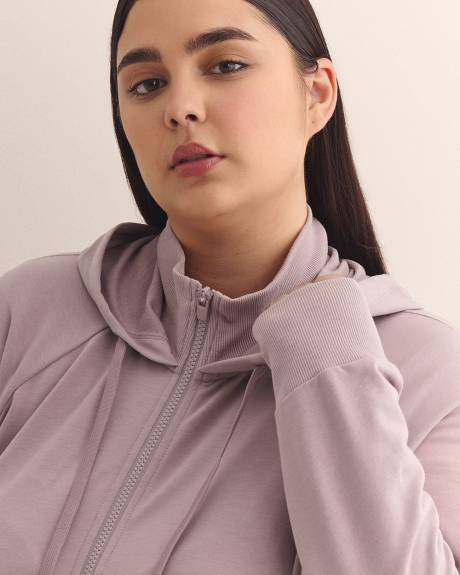 Long-Sleeve Hooded Zip Jacket - Active Zone