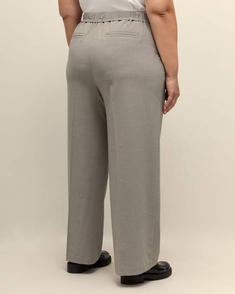 Pull-On Wide-Leg Pant - Addition Elle