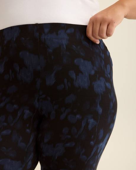 Responsible, Blurred Floral-Print Fashion Legging