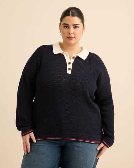 Responsible, Cotton Pull-Over Sweater