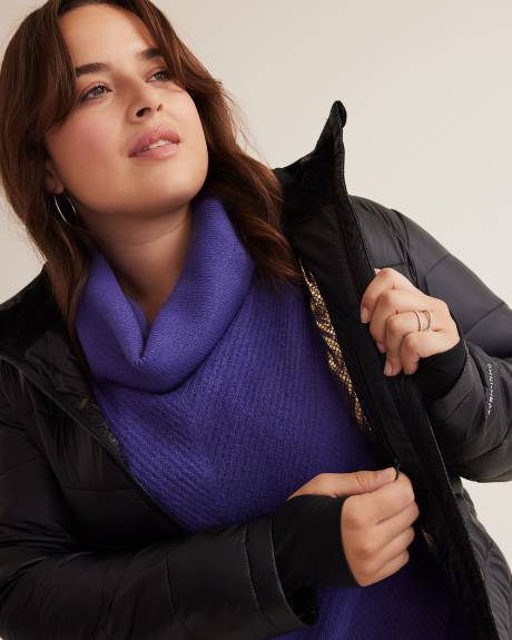 Joy Peak Midi Quilted Jacket - Columbia