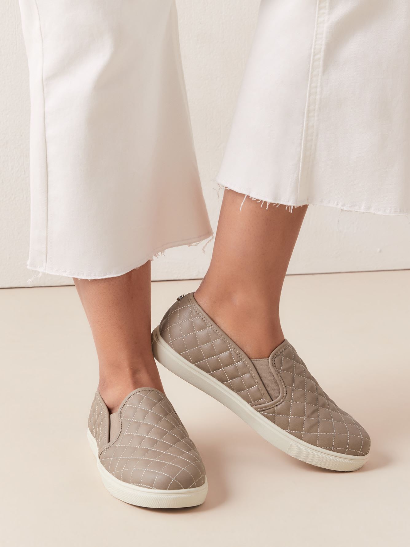 WideWidth Ecentricq Quilted SlipOn Shoes Steve Madden Penningtons