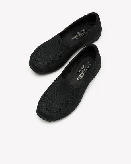 Wide Width, Black Reggae Fest Slip-On Shoe - Skechers