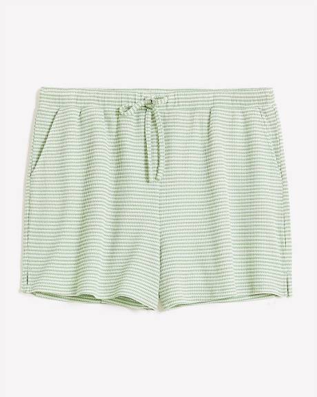 Short boxer en tricot côtelé - ti Voglio