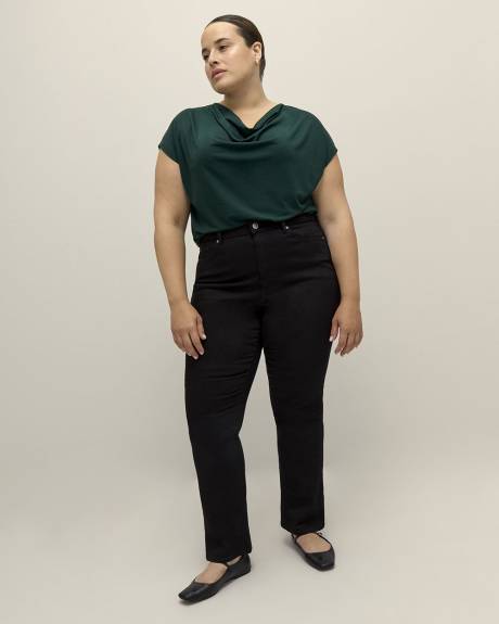 Jean galbé à jambe semi-évasée, tissu responsable - d/C Jeans