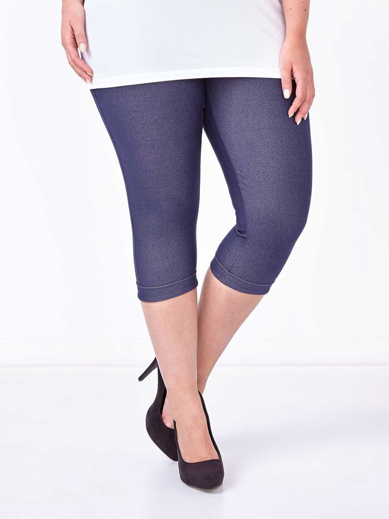 Denim Capri Legging Penningtons