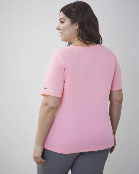 Bluebird Day Relaxed V-Neck Tee - Columbia