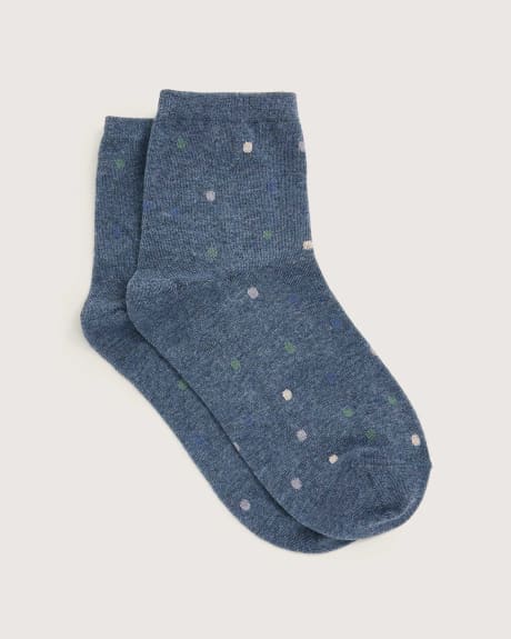 Chaussettes courtes tendance, pois - In Every Story