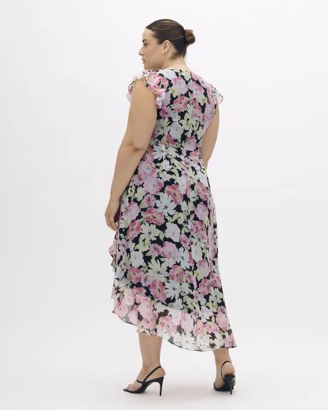 Fit and Flare Midi Dress - Addition Elle