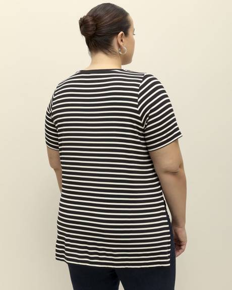 Striped Modern-Fit Tunic - PENN. Essentials