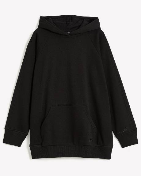 Kangourou en molleton, coupe Boyfriend, noir - adidas