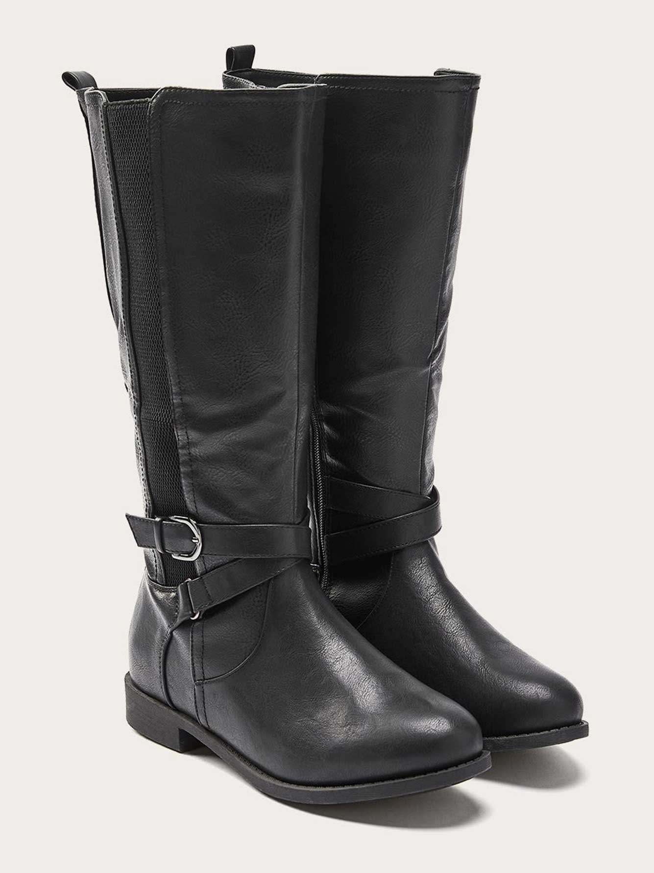 boots mi haute femme
