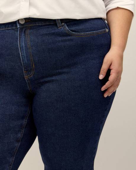 Tall, Dark Wash Classic-Fit Straight-Leg Jeans - d/C JEANS