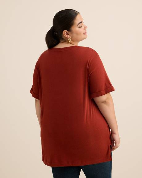 Responsible, Boyfriend-Fit Tee - PENN. Essentials Responsible, Boyfriend-Fit Tee - PENN. Essentials