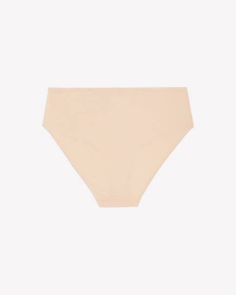 Culotte échancrée unie en coton - ti Voglio