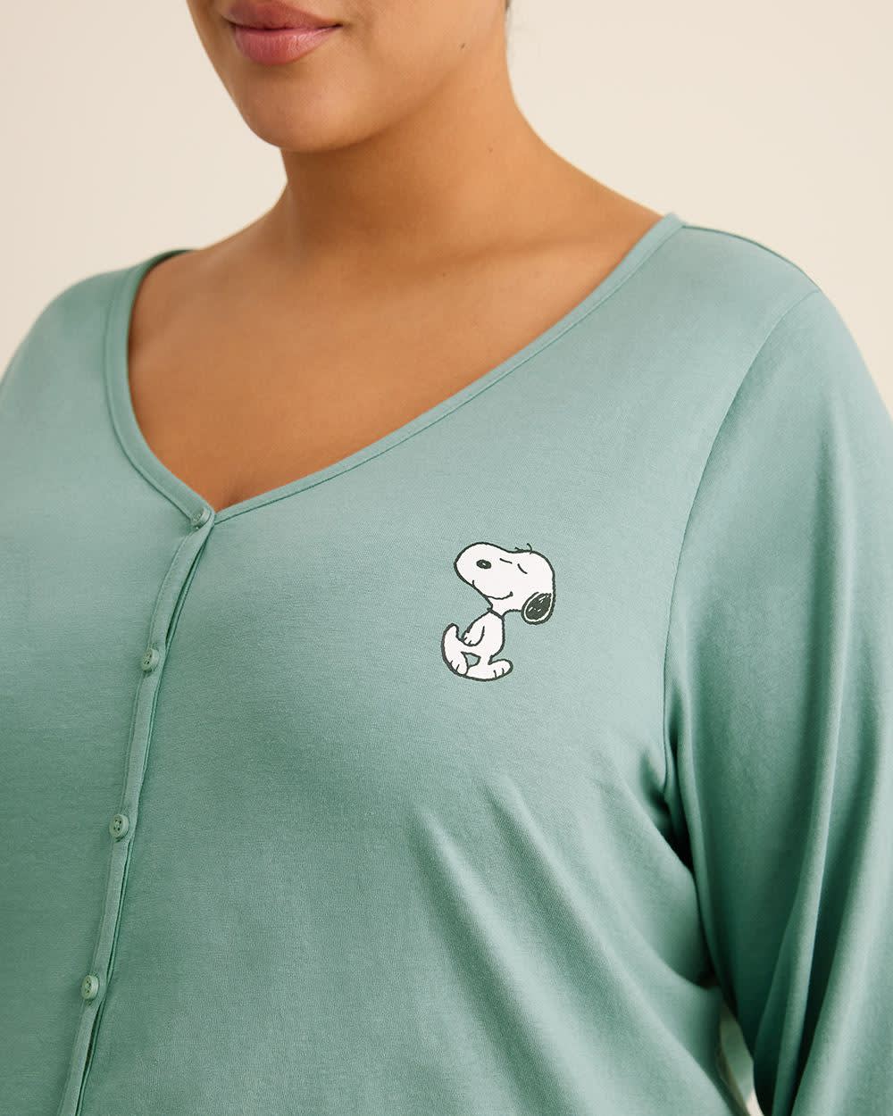 Cardigan de pyjama de Snoopy - ti Voglio Cardigan de pyjama de Snoopy - ti Voglio
