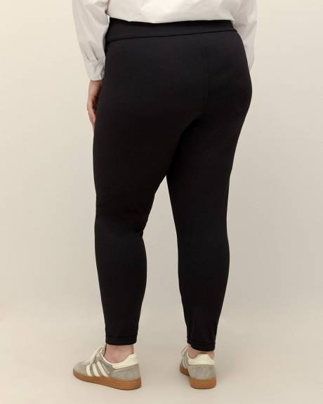 Reversible Plaid Ponte de Roma Legging - PENN. Essentials