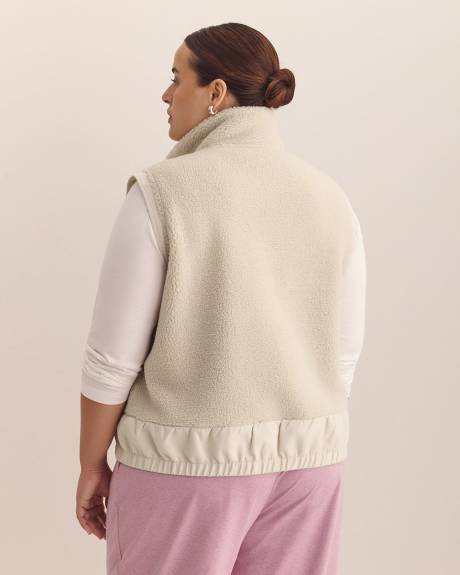 Sherpa Mock-Neck Vest - Active Zone Sherpa Mock-Neck Vest - Active Zone