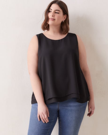 Petite, Blouse sans manches en tissu responsable - In Every Story