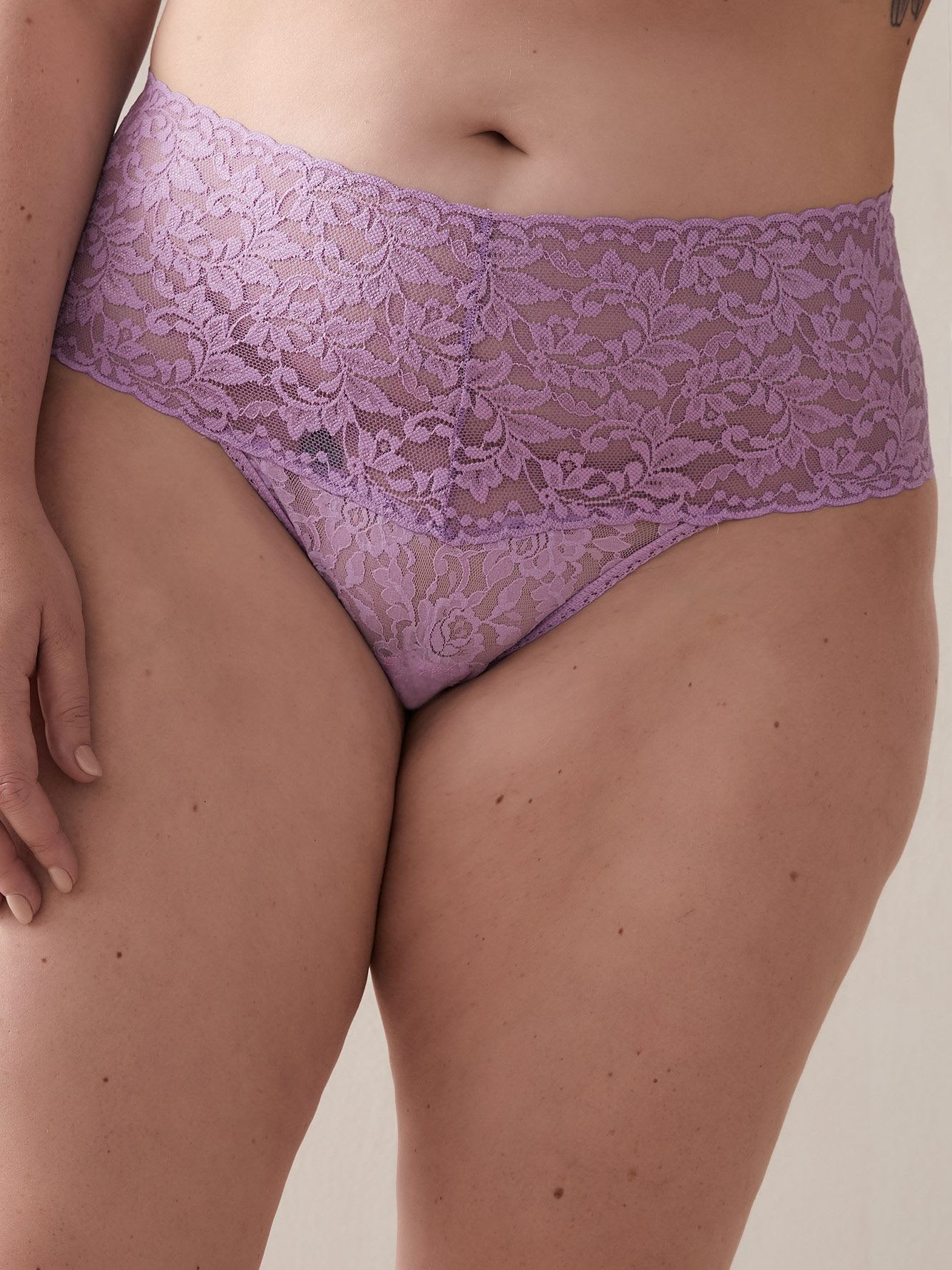 hanky panky retro lace thong