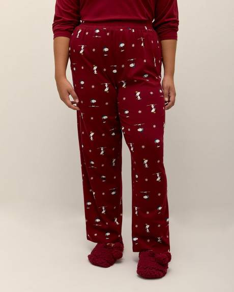 Snoopy Straight-Leg Pyjama Pant - ti Voglio