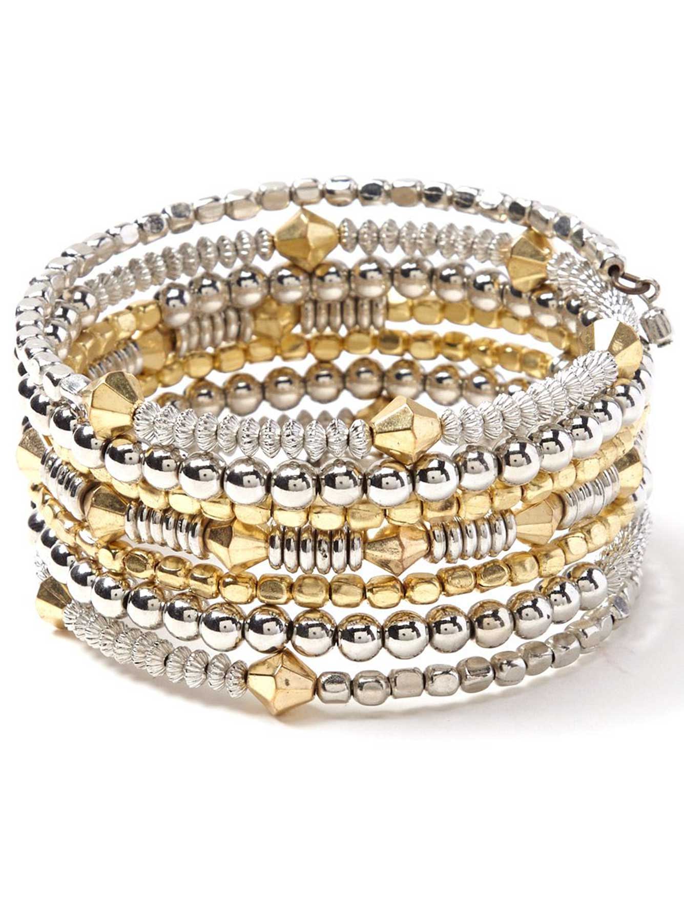 Coil Bracelet with Beads | Penningtons