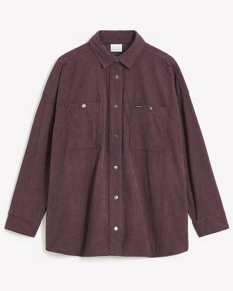 Manteau-chemise en velours côtelé Blue Point Creek - Columbia