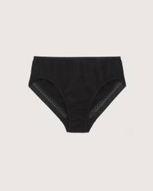 Culotte échancrée avec applique en dentelle - ti VOGLIO