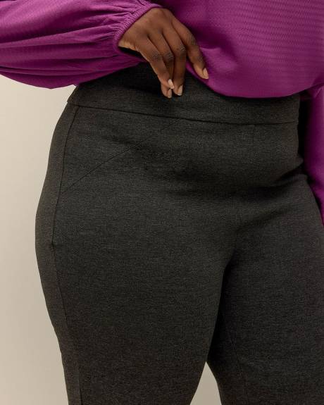 Petite, Essential Ponte de Roma Sculpting Straight-Leg Pant
