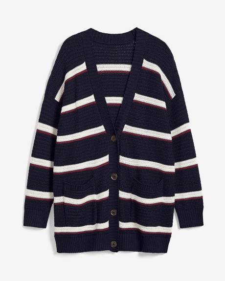 Cardigan en coton, tissu responsable
