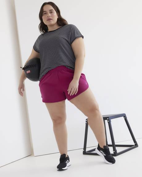 Elastic Pull-On Knit Short - Active Zone