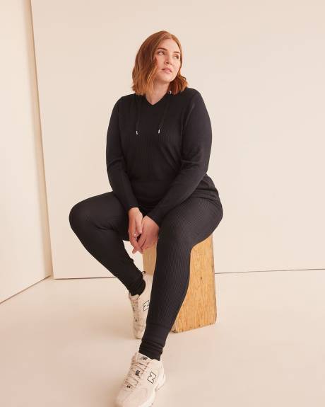 Ribbed Knit Jogger Pant - Active Zone