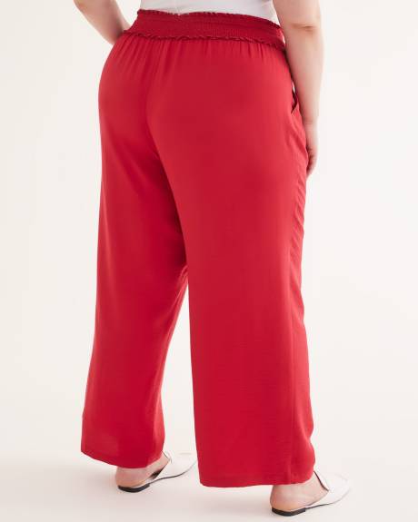 Responsible, Wide-Leg Pull-On Pant