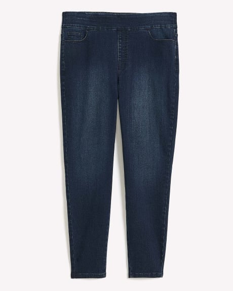 Skinny Leg Savvy Jeans, Dark Wash - d/C Jeans - PENN. Essentials